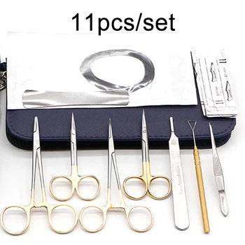 11PCS/SÚBOR Dvojitým viečka zariadenia package Dvojité očné viečka vkladanie nástroj plastickej chirurgie medical student package