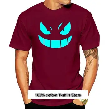 Camiseta corta de algodón 100% para hombre, camiseta luminosa fluorescente azul, camisetas informales de talla grande S-5XL