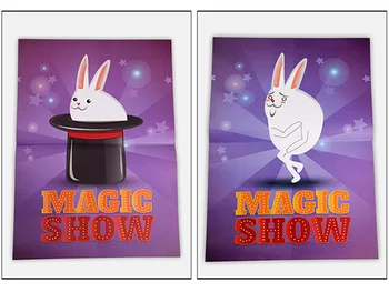 Cylinder Magic Show - Magický Triky, Klobúk, Nachádzajúce sa z Plagátu Magia Kúzelník Fáze Ilúzie Príslušenstvo Trik Rekvizity Zábavné Ulici