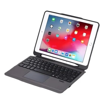 Magnetické S Klávesnicou Tablet Case For iPad 8. 7. Generácie Vzduchu 4 3 2 5th/6th Generácie Pro 11 2020 10.9 Prípade S Ceruzkou Držiteľ