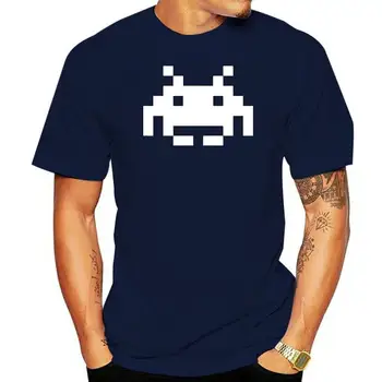 Málo 8-bitový Svete Space Invaders Retro, Čierne Tričko Veľkosť S-3XL pánske T-shirt Vytlačené T Tričko Krátky Rukáv Mužov