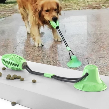 Pet, Pes Hračka Interaktívna prísavky Push TPR Loptu pre Malé Veľké Psy Šteňa Elastické Laná Pet Zub Čistenie Žuvanie Dodávky