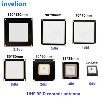 RFID UHF Pasívne Antény Keramické Antény 80*80 MM 5.5 dbi PCB Veľkosť 120*120 MM Pre vstavaný Systém Prenosné UHF RFID Reader Terminálu