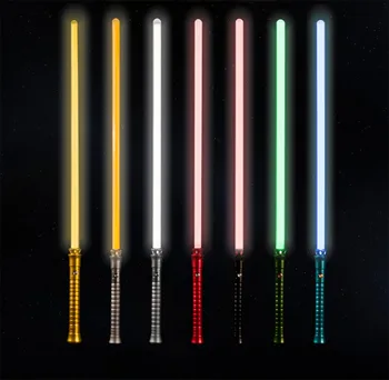 RGB 11 Farba QingYan Lightsaber Meč 3 Sady Zvuk Force Fx Laser Lightsaber Ťažké Súboje Zvuk FOC Zamknúť Kovová Rukoväť