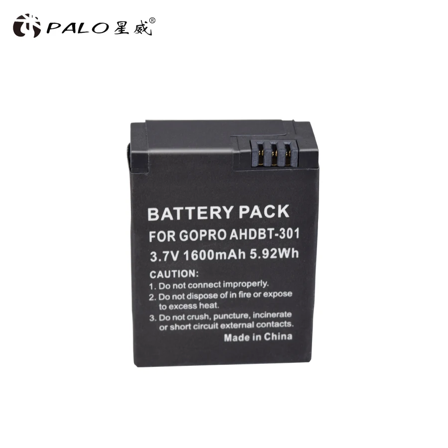 1 Pc AHDBT-201/301 Battery For Gopro Hero 3 3+ Battery ahdbt 301